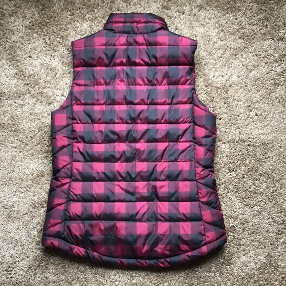 (Gap) plaid puffer vest - Picture 2 of 5